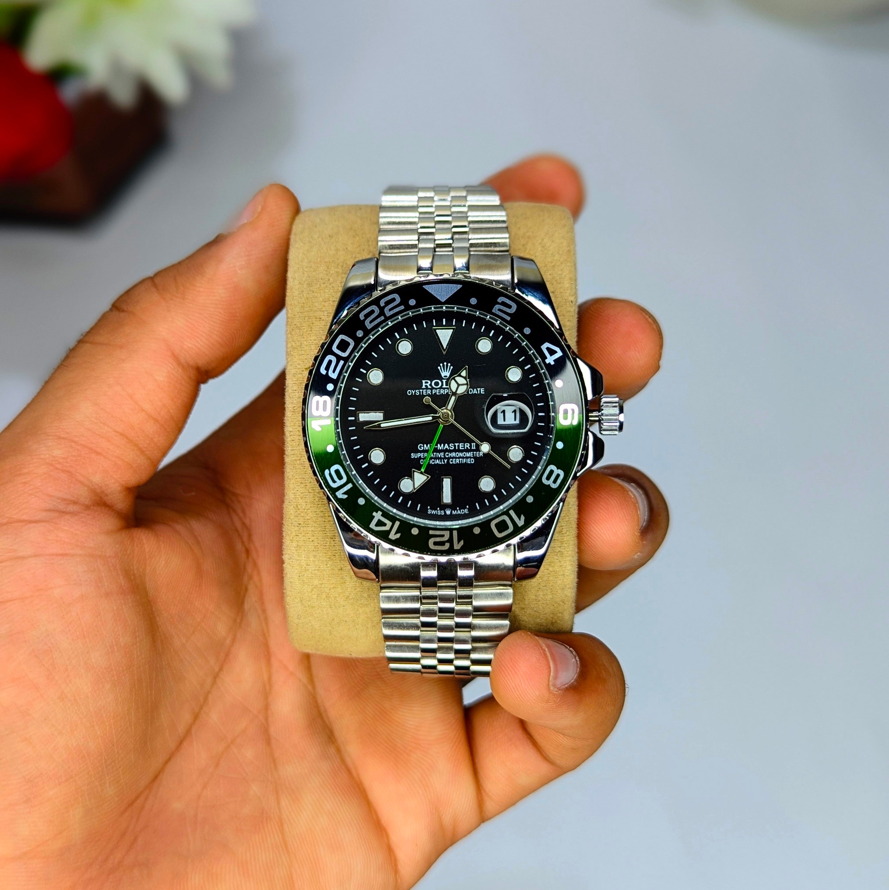 men watch two tone