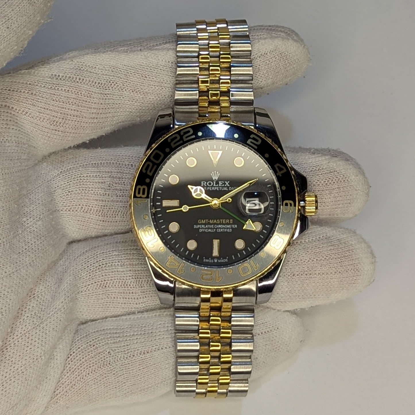 men watch two tone