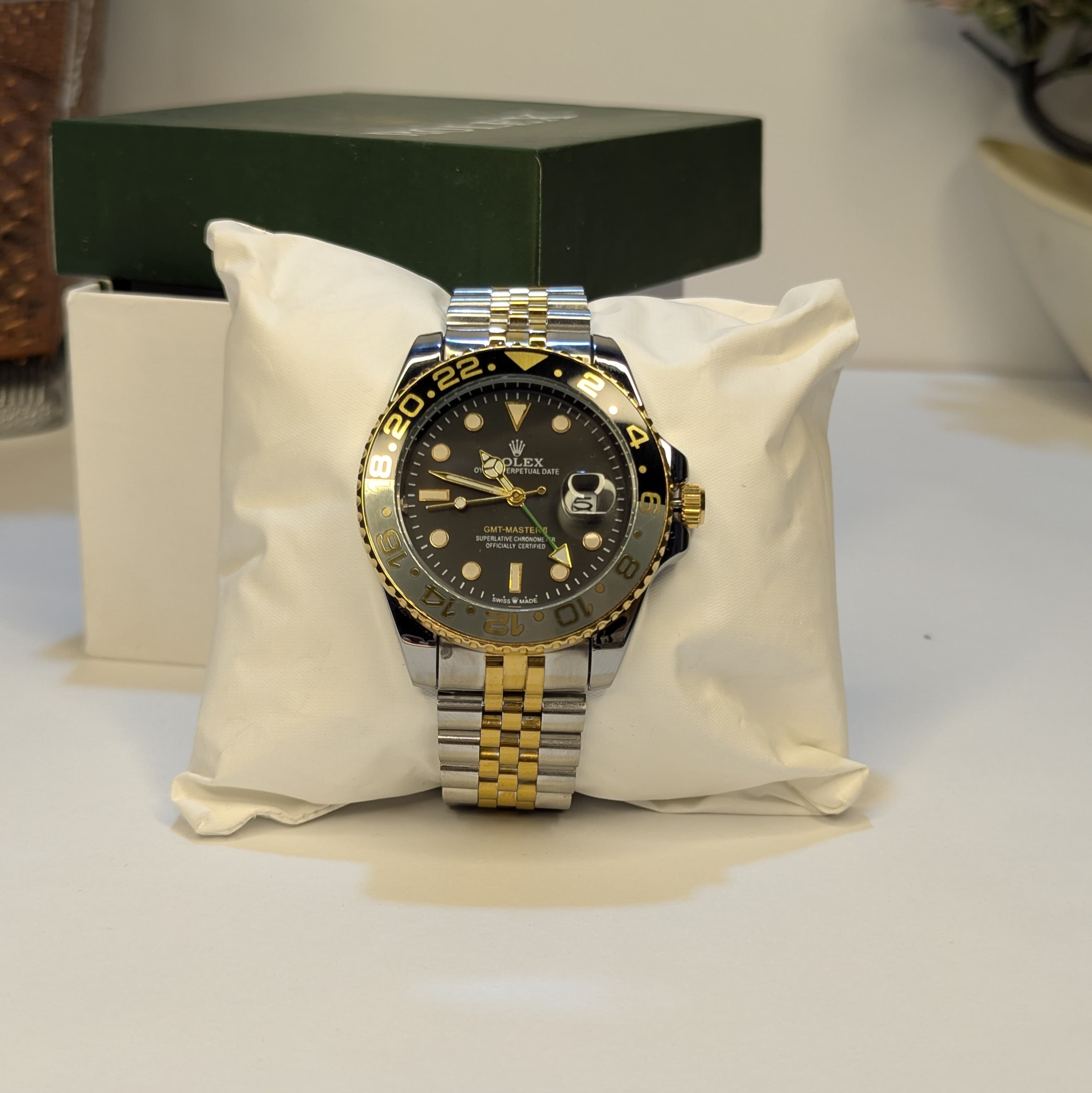 men watch two tone